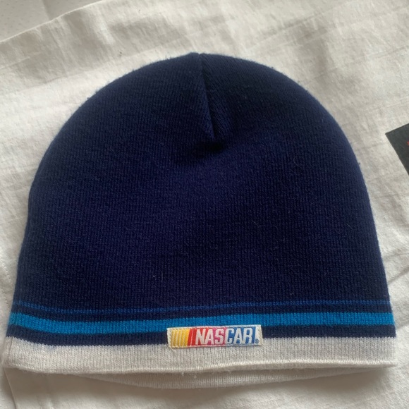 Vintage Nascar Ford Racing Hat Motorsports Beanie Trucks 5.0 Mustang Winter - Picture 2 of 3